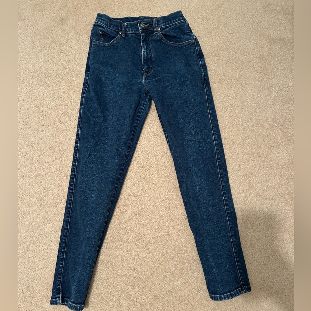 Vintage Levi’s Orange Tab Dark Wash Slim Fit Tapered Leg Jeans